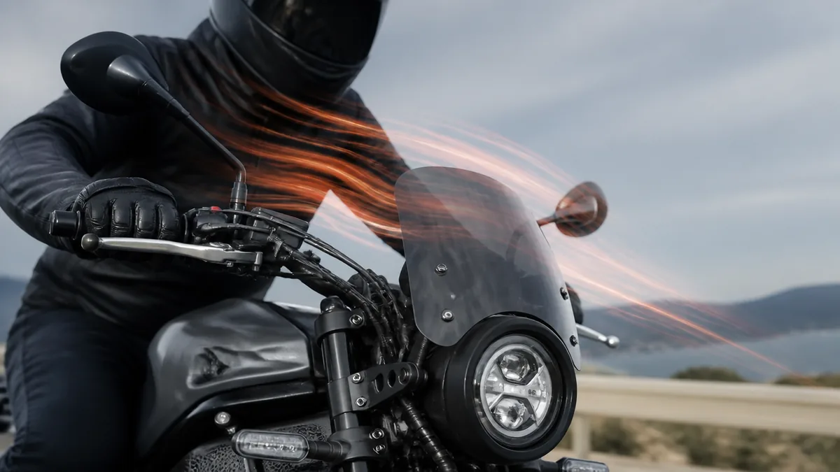 XSR900スクリーンが必要な理由｜ネイキッドの風圧問題を数値で解説の解説画像