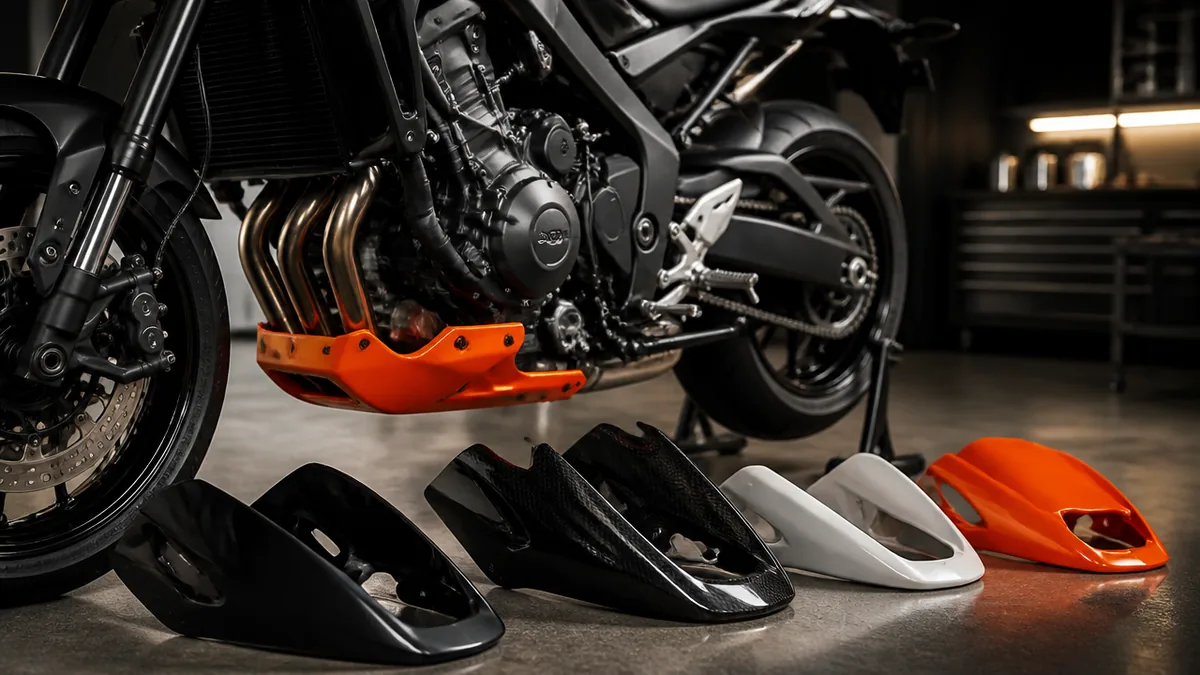 XSR900アンダーカウルおすすめ7製品|価格帯と素材で選ぶの解説画像