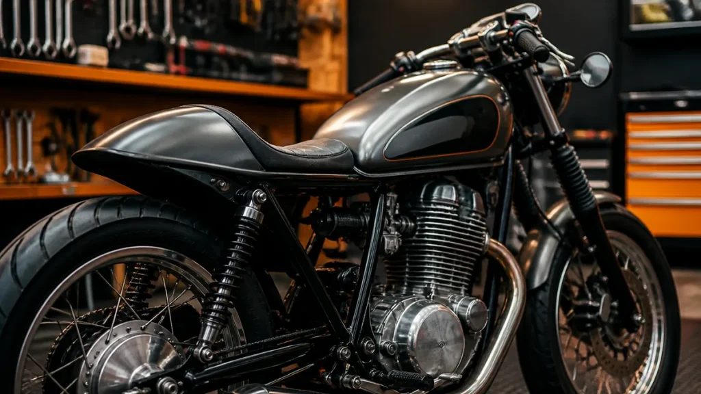 SR400シングルシートおすすめ8選｜カフェレーサー化の費用と取り付け手順まで解説のアイキャッチ画像