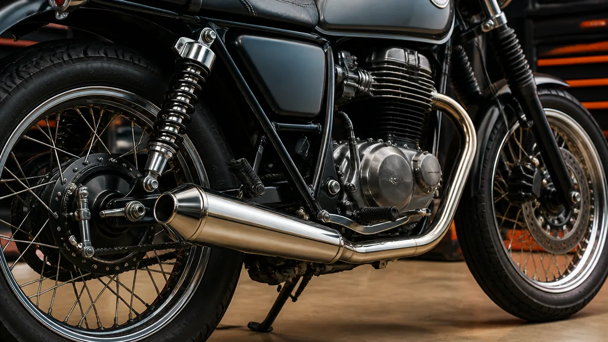 SR400マフラー選びで最初に確認すべき適合年式と排ガス規制の違いの解説画像