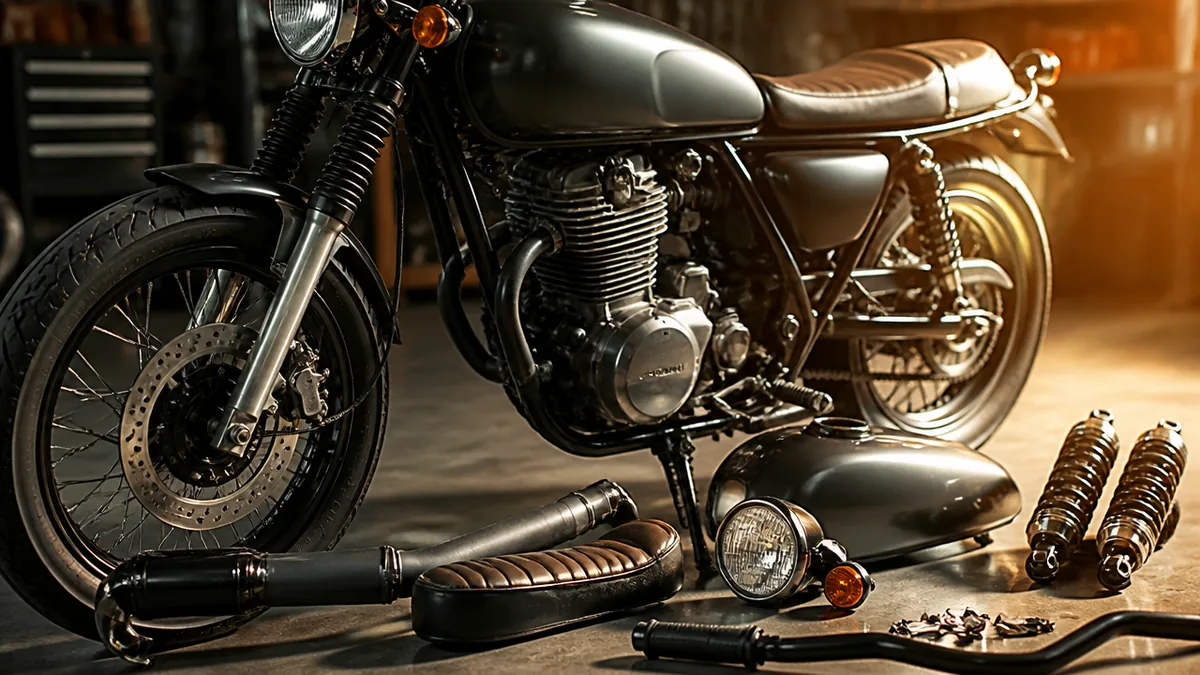 SR400カスタムパーツ選びで最初に決めるべき3つの方向性の解説画像