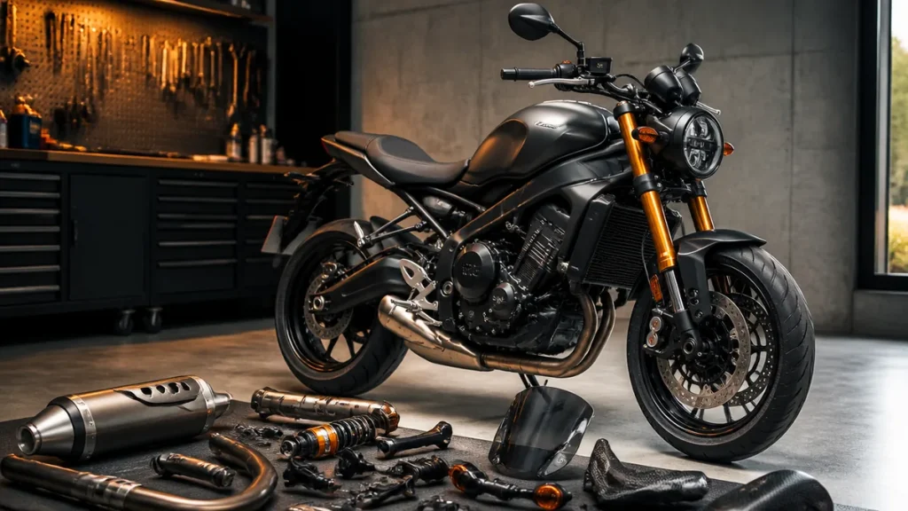 XSR900カスタムおすすめパーツ完全ガイド｜予算別プランと車検対応の注意点のアイキャッチ画像
