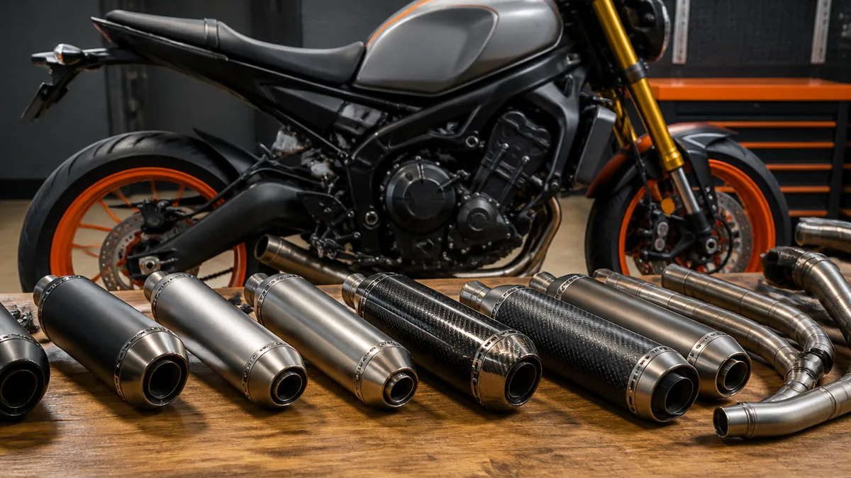 XSR900マフラー選びで最初に決めるべき3つの基準の解説画像