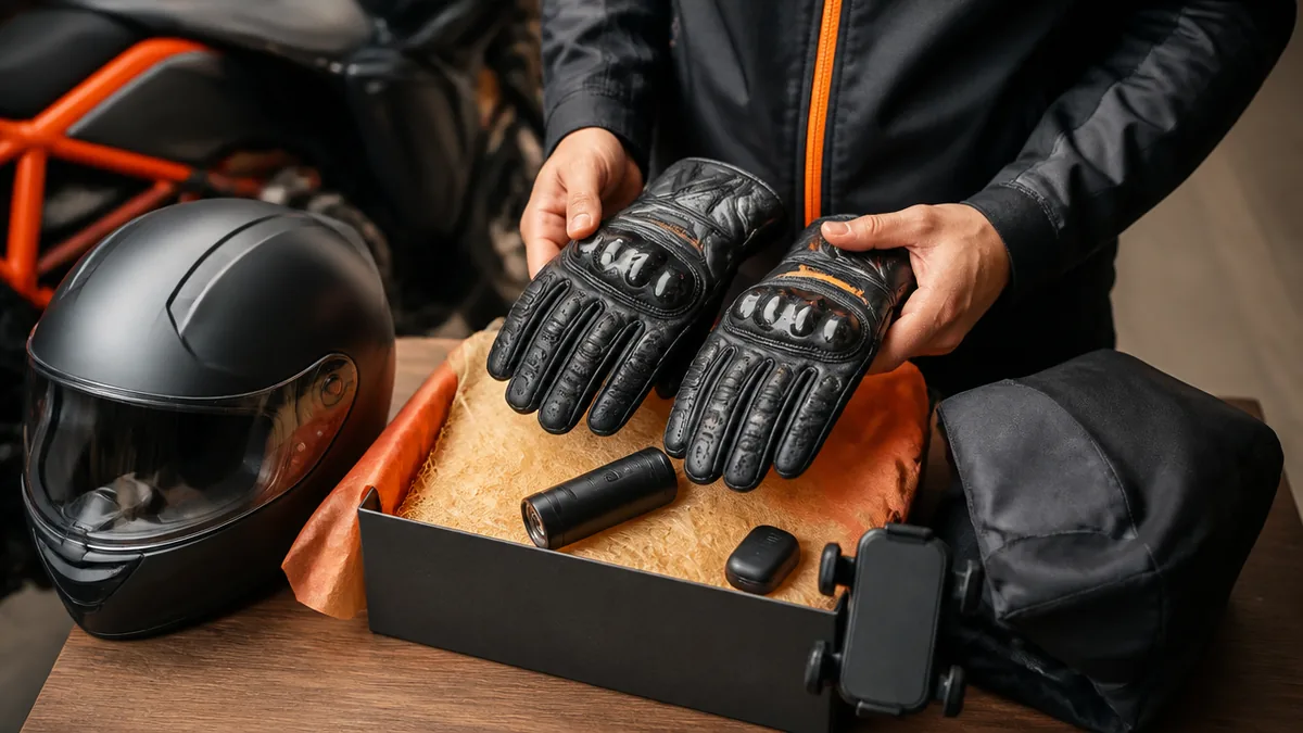 バイク乗りプレゼントで外さないための3つの選び方の軸の解説画像