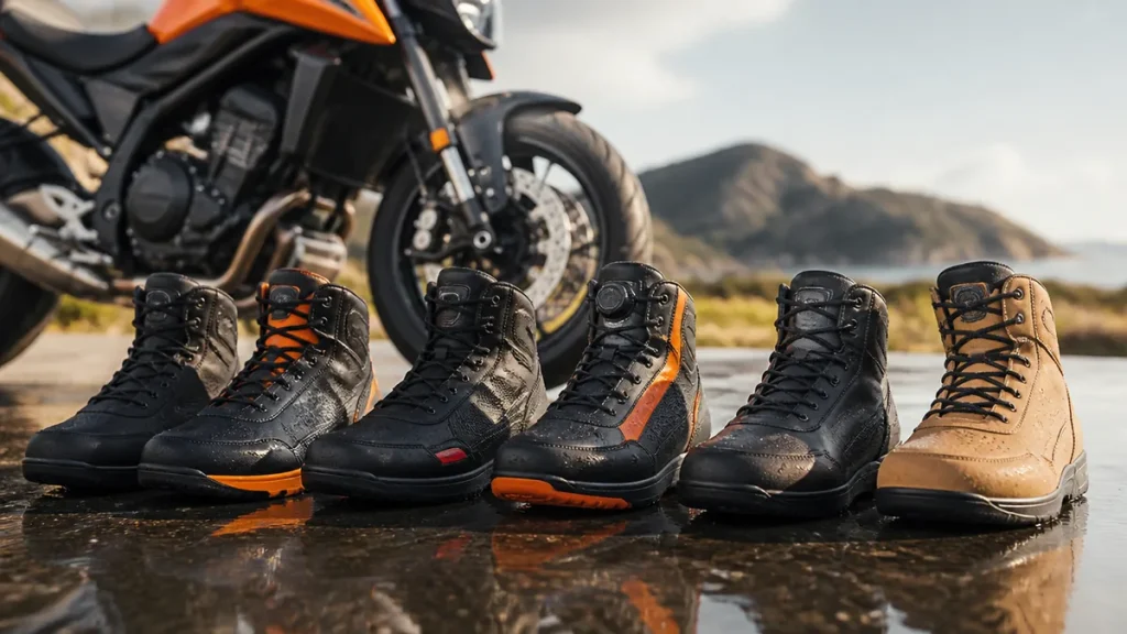 バイクシューズおすすめ7選を価格と防水性で比較｜街乗り・ツーリング別の失敗しない選び方のアイキャッチ画像