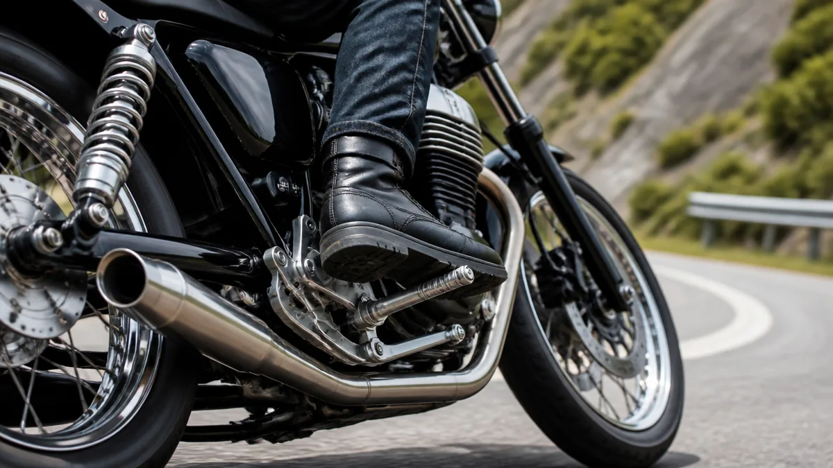 SR400にバックステップを装着する3つのメリットと走りの変化の解説画像