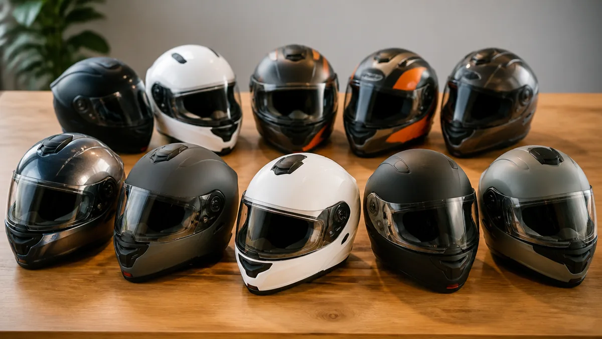 【バイク乗りのミーティング調べ】システムヘルメット おすすめ10モデルの重量・価格比較表の解説画像