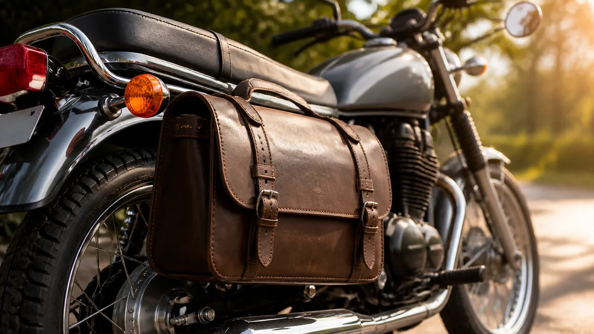 バイクサイドバッグレトロモデルが選ばれる3つの理由の解説画像