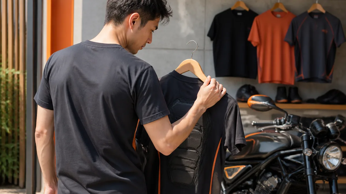バイクtシャツ選びで失敗しないための3つの基準の解説画像