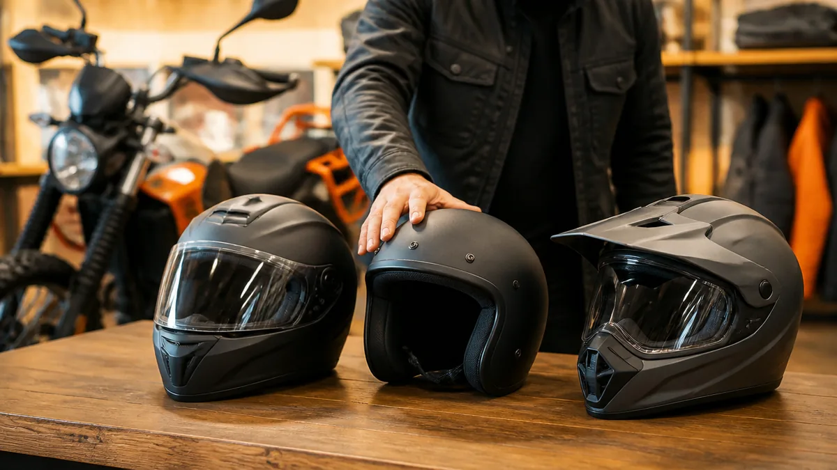 ハンターカブヘルメット選びで最初に押さえたい3つの条件の解説画像