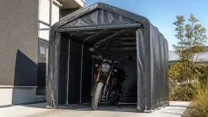 コストコ8万円ガレージはバイク保管に使える？サイズ・耐久性・設置条件を徹底検証のアイキャッチ画像