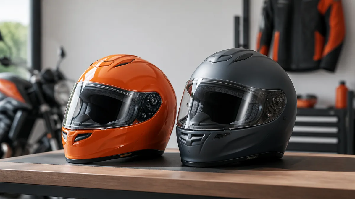 SHOEI Z-8とGlamster|コンパクトさの秘密を比較するの解説画像