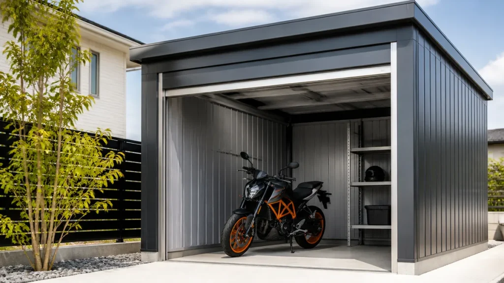 イナババイクガレージ工事費込みの総額は？タイプ別費用と5万円節約する方法のアイキャッチ画像