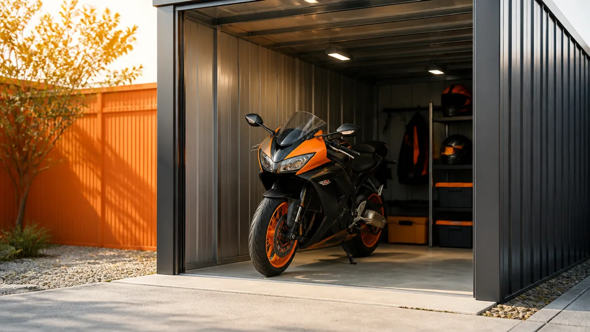 イナババイクガレージ工事費込みの総額はいくら？タイプ別の費用目安の解説画像