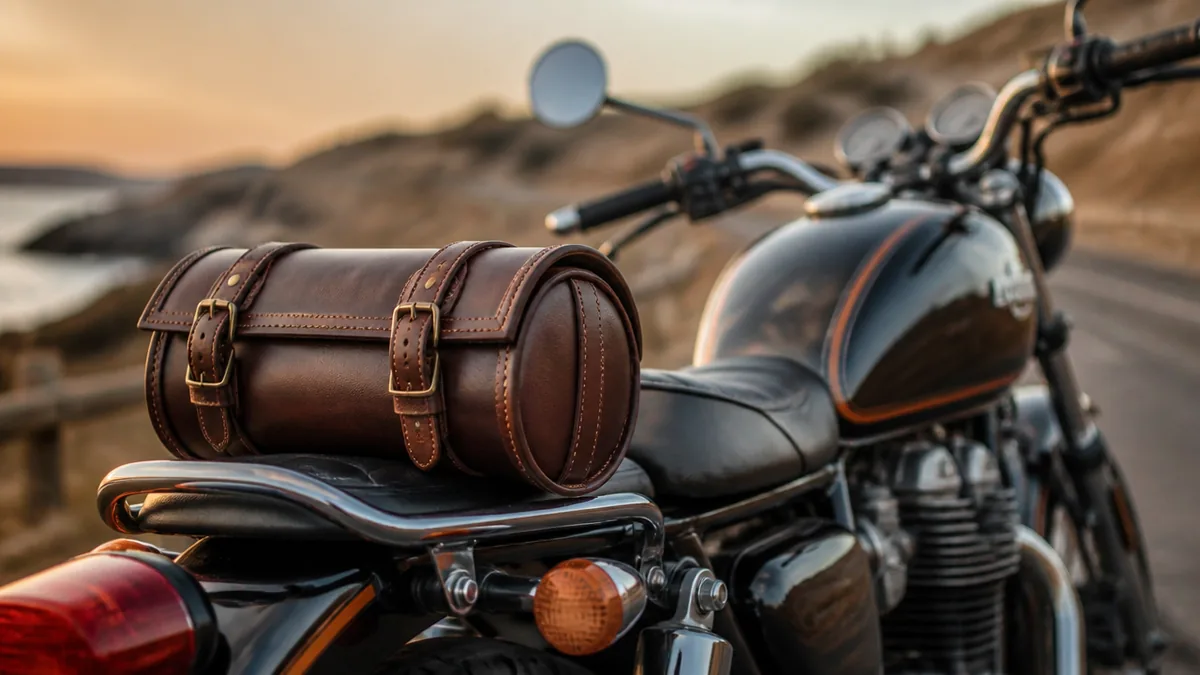 バイクのシートバッグはレトロが正解?素材・容量別おすすめ5選と失敗しない選び方のアイキャッチ画像