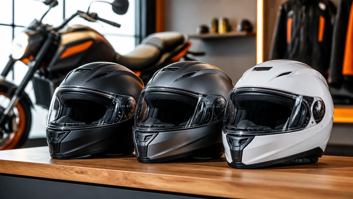 バイク用システムヘルメット主要モデルのスペック比較の解説画像