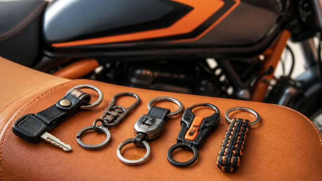 バイクキーホルダーの種類と選び方｜車体を傷つけない5タイプの特徴を徹底比較のアイキャッチ画像