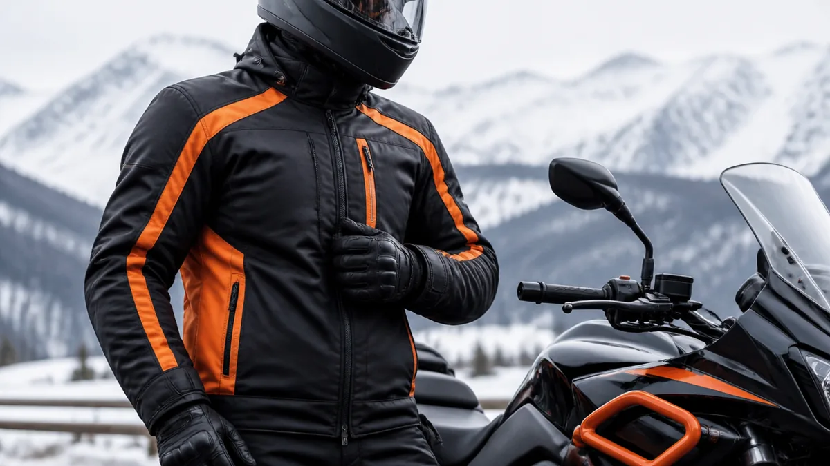 普通のダウンジャケットではダメ?バイク冬用ジャケットが必要な3つの理由の解説画像