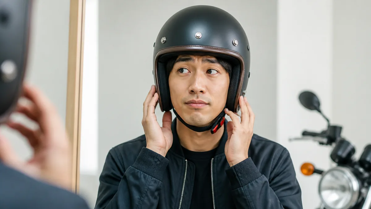 ジェットヘルメットが似合わない人に共通する5つの特徴の解説画像