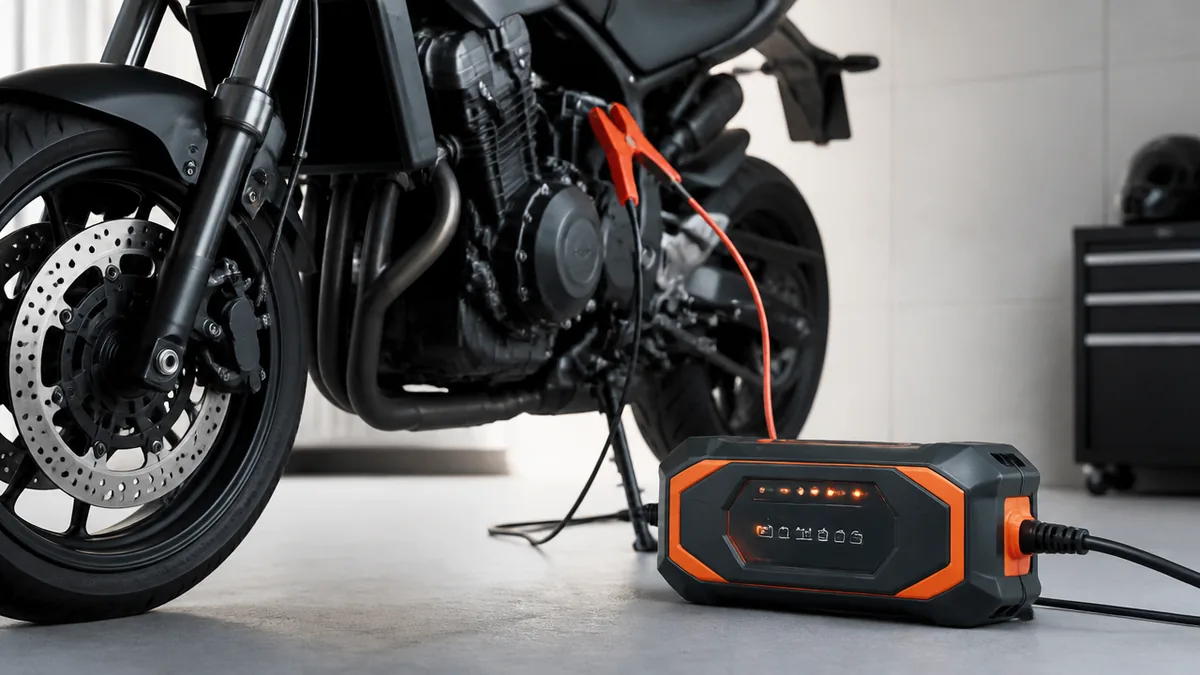 バイクのバッテリー充電器はつなぎっぱなしで大丈夫？まず結論の解説画像