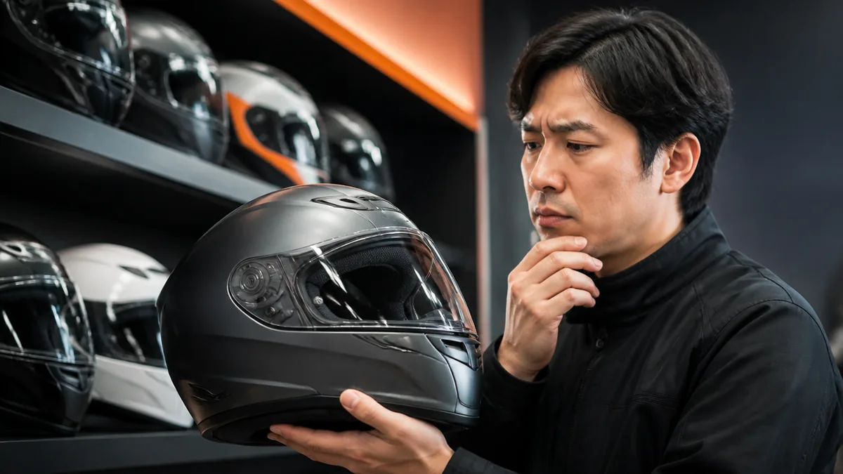 HJCヘルメットの評判が割れる5つのポイントの解説画像