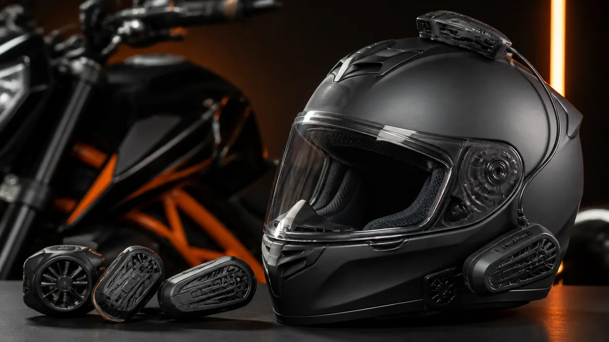 バイクで涼しい後付けファン本命3製品を比較の解説画像