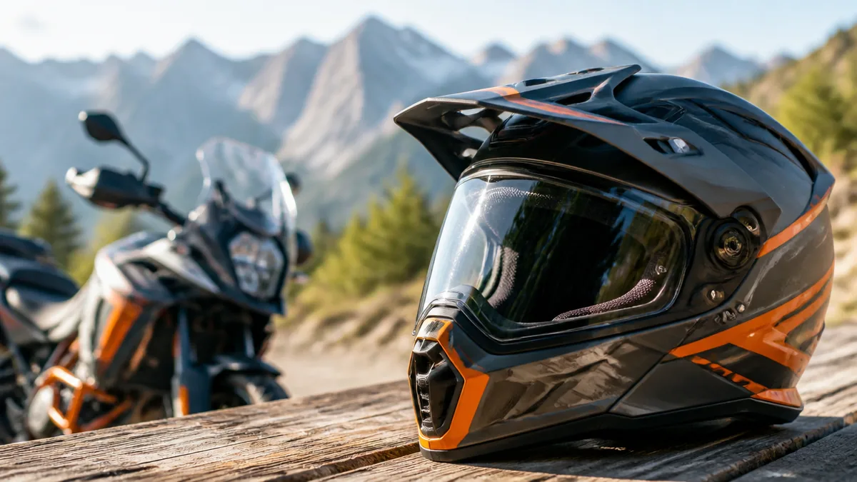 アドベンチャーバイクヘルメットとは？普通のフルフェイスとの違いの解説画像