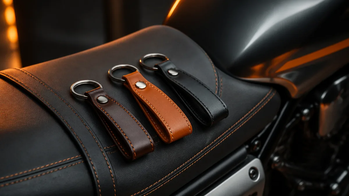 バイクキーホルダーで傷つかない革製おすすめ3選【高級〜定番】の解説画像