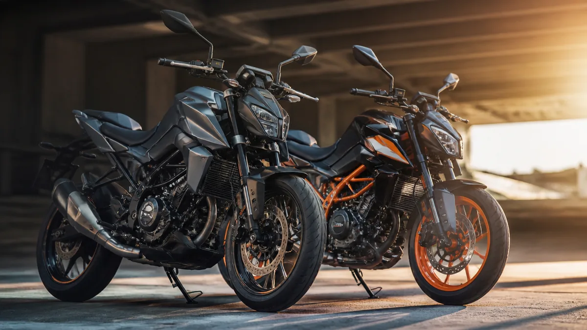 尖ったストリートファイター系|Z250とMT-25の解説画像