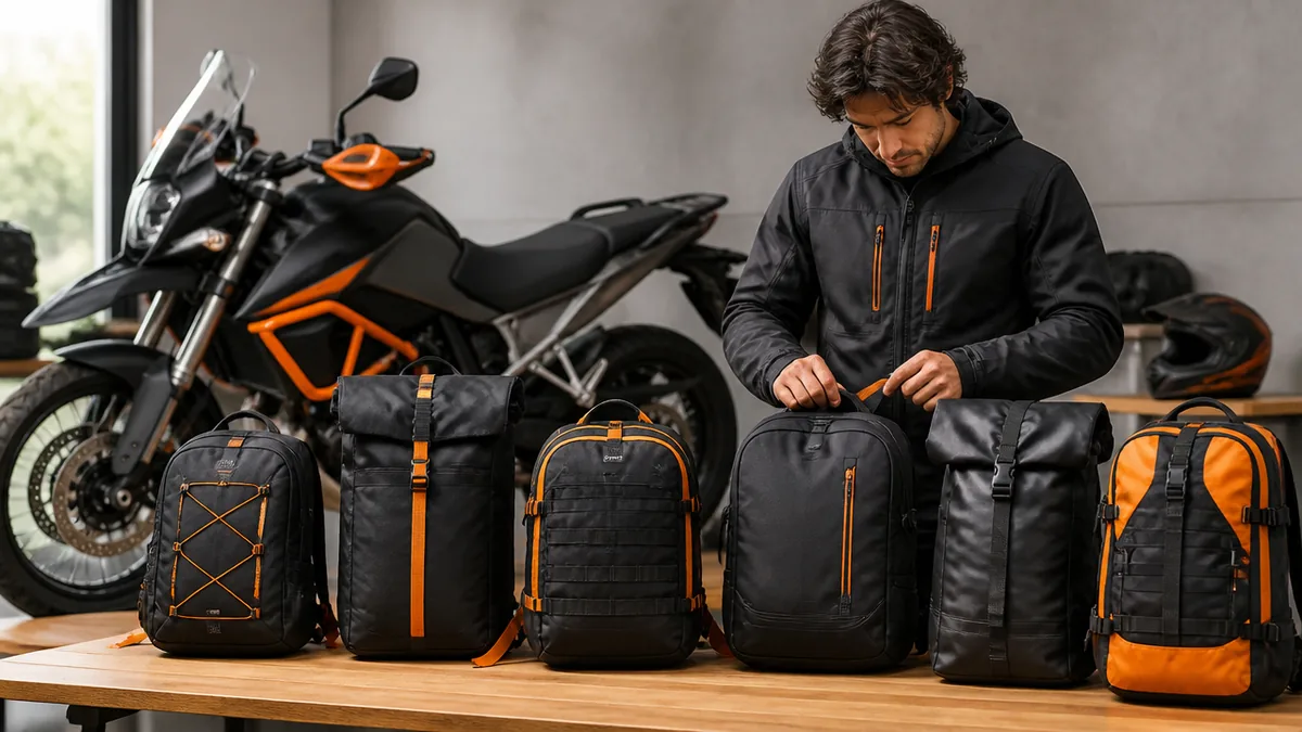 バイクおすすめリュック6選を防水性能と容量で徹底比較の解説画像