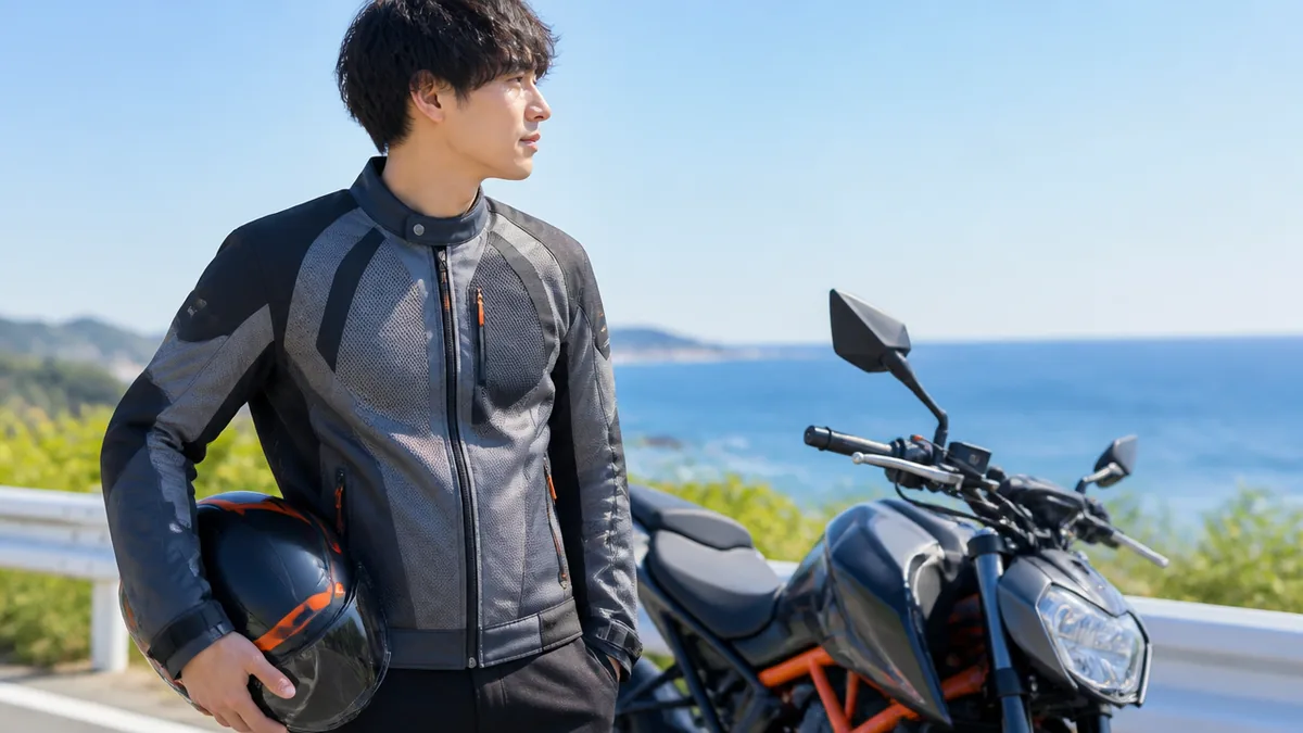 夏のバイクジャケットは涼しさとおしゃれを本当に両立できるのかの解説画像