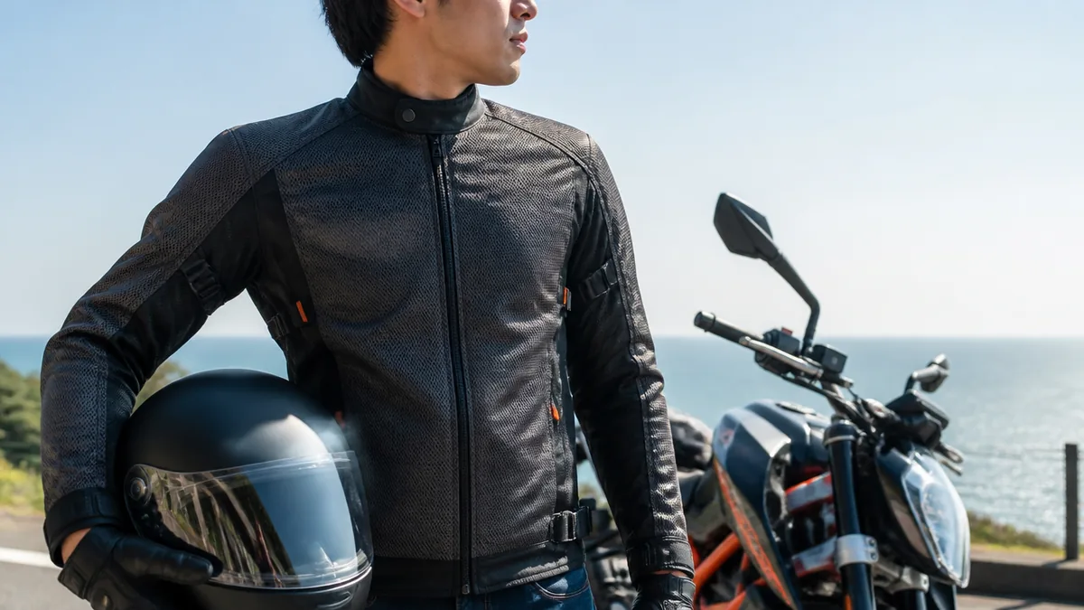 夏のバイクにメッシュジャケットが欠かせない3つの理由の解説画像
