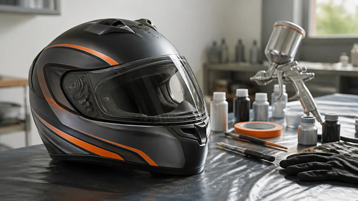 ヘルメット塗装の前に、メーカーが公式に言っていることの解説画像