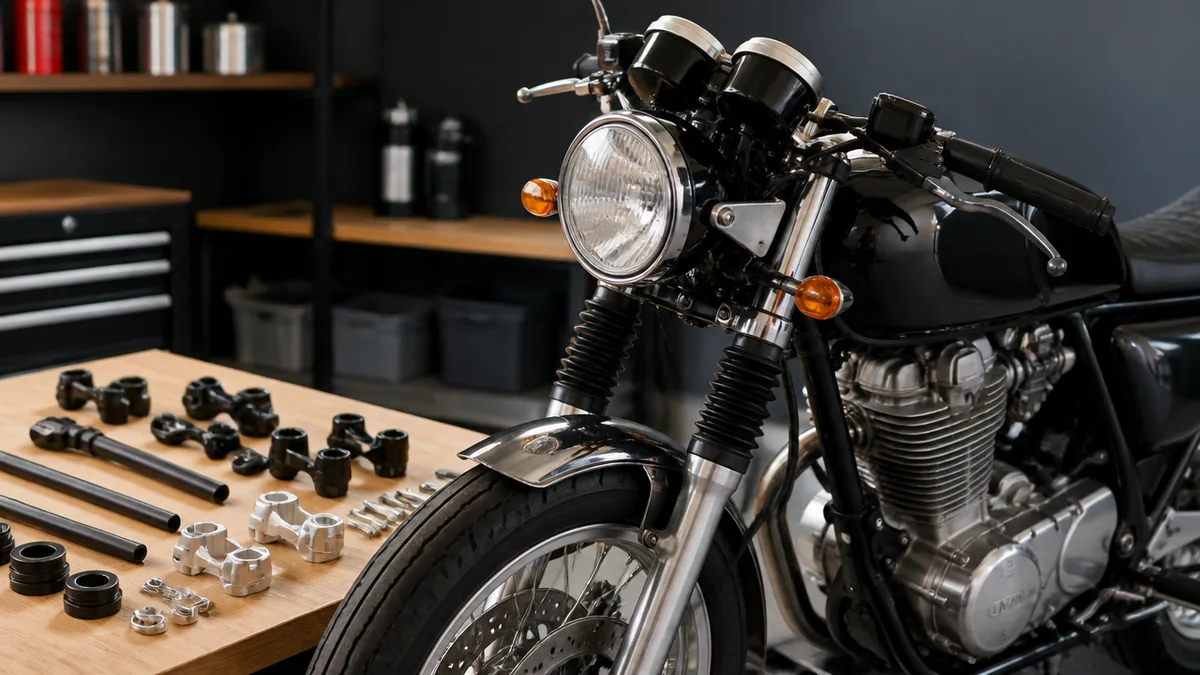 SR400セパハン化は「ハンドル単体」か「セット」かで総額が3倍変わるの解説画像