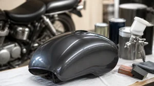 バイクのタンク塗装は自分でできる？DIY材料費8,237円と業者3万円台を工程別に比較のアイキャッチ画像