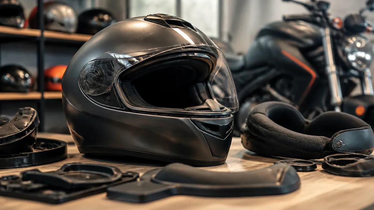 ヘルメットカスタム7ジャンルを費用順に比較|安全性能を落とさない改造の境界線のアイキャッチ画像