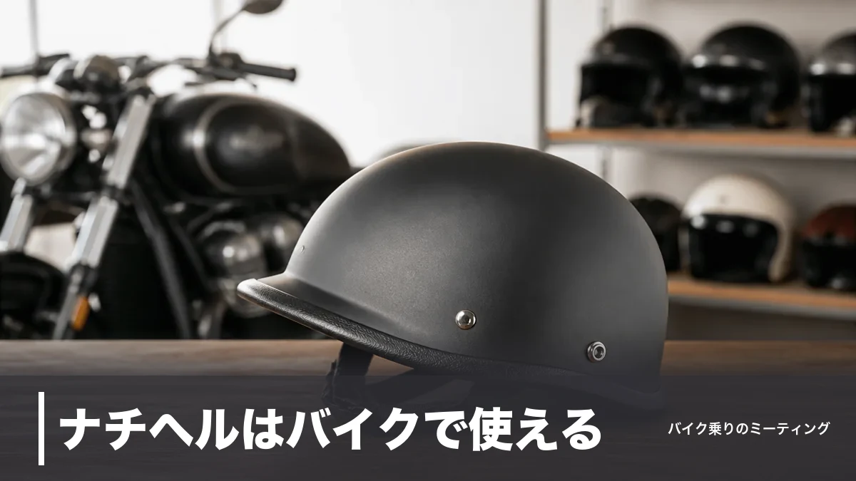 ナチヘルはバイクで使える？公道OKの条件と規格適合ダックテール6モデル比較のアイキャッチ画像