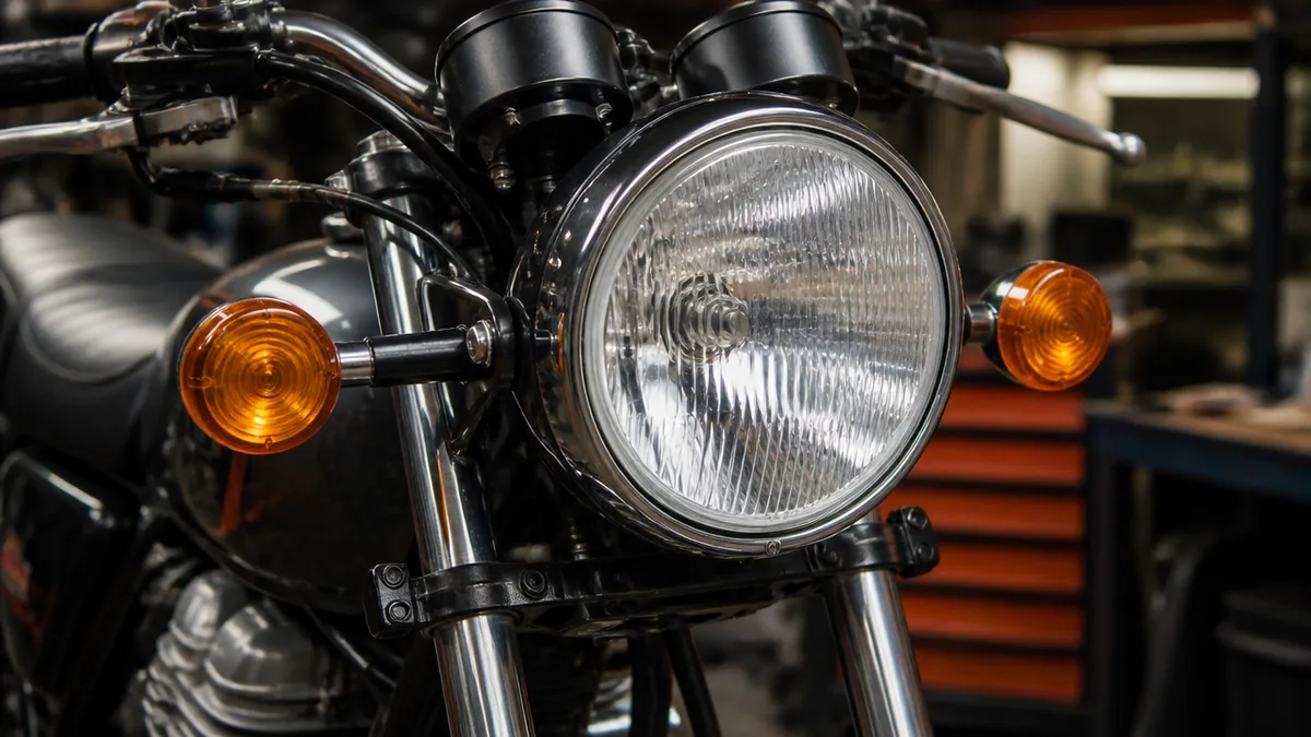SR400ヘッドライトの正体は「180mm・H4」｜まずは純正スペックを押さえるの解説画像