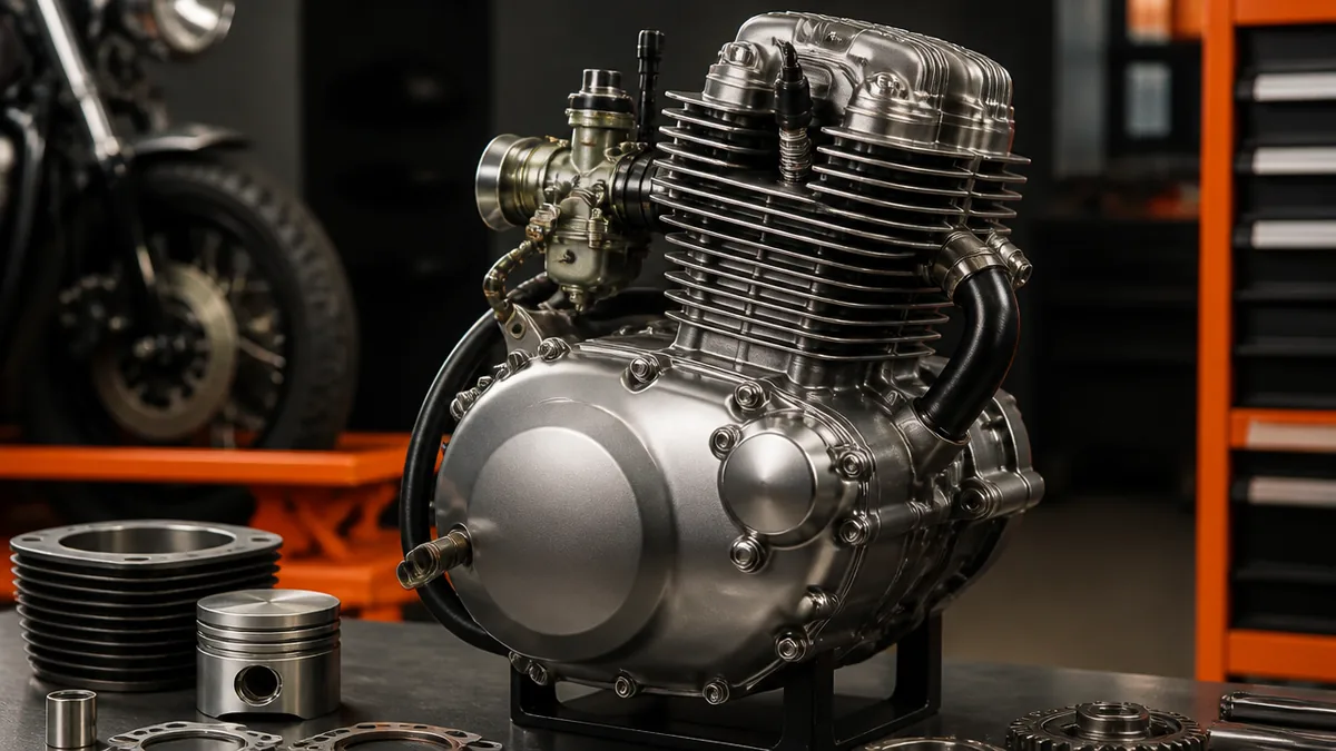 SR400エンジンの中身は399cc空冷単気筒|まず押さえたい基本スペックの解説画像