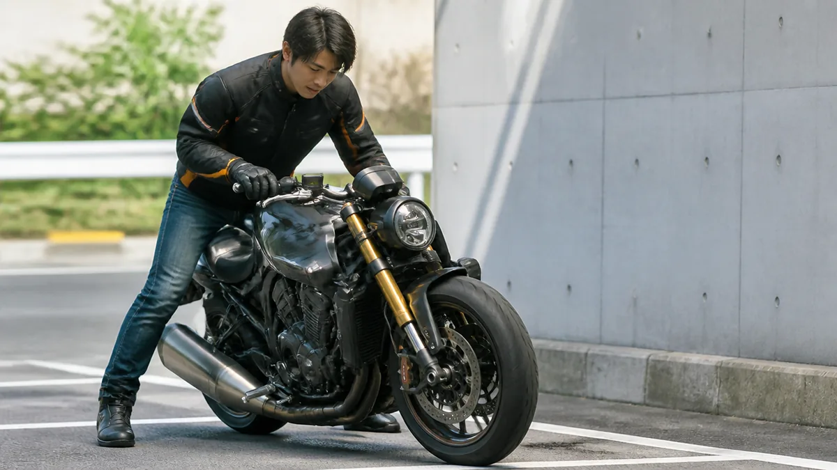 重いバイクの何がきついのか｜効いてくるのは走行中ではなく3つの場面の解説画像