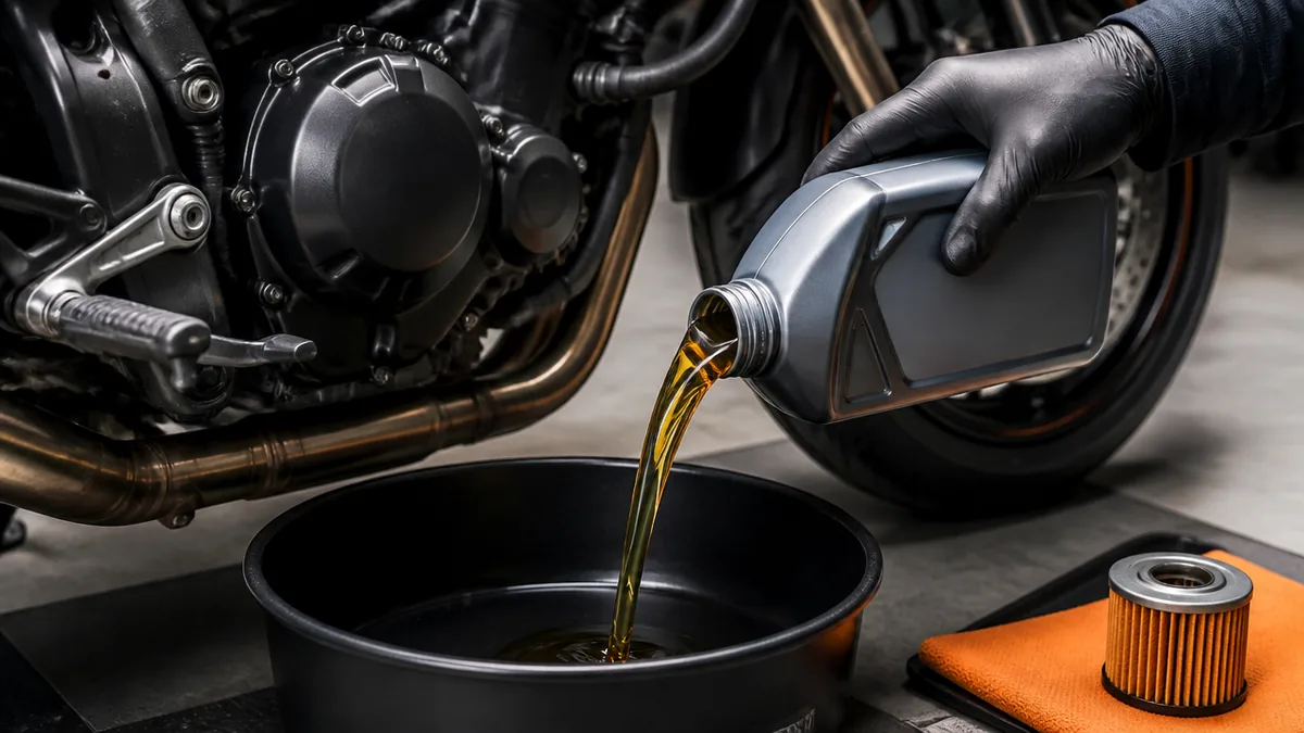フラッシングオイルとは？バイクのエンジンで起きていることの解説画像