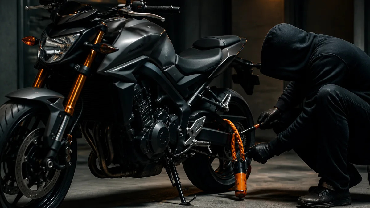 狙われるバイクに共通する4つの条件の解説画像