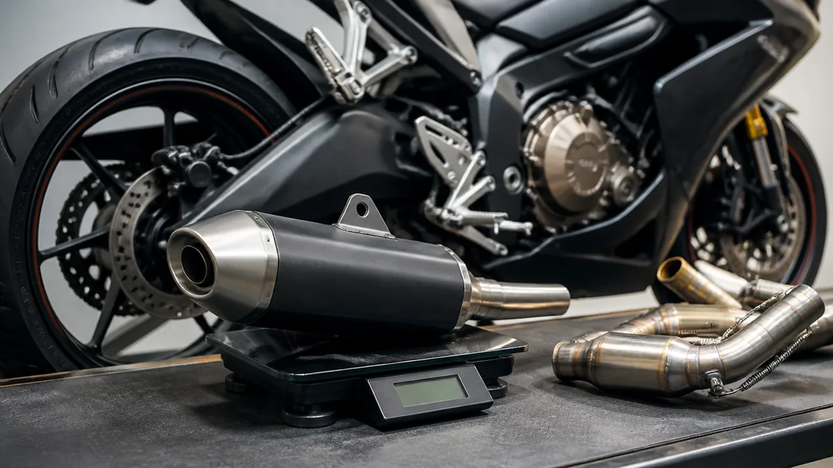 CBR250RRマフラー交換で最初に見るべきは「純正5.3kg」という数字の解説画像