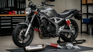 VT250スパーダカスタムは足まわりが本命｜153kgを活かす7ジャンルを費用順に比較のアイキャッチ画像