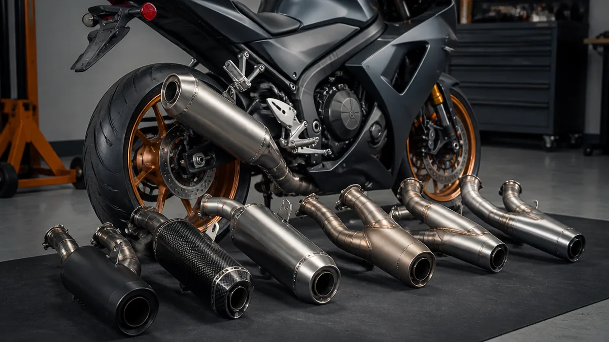 GSX-8Rマフラーおすすめ7本を重量順に比較するの解説画像