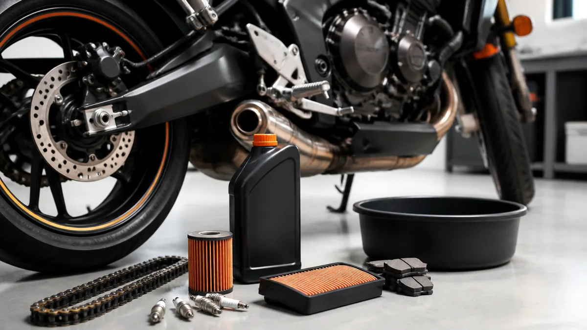 バイク維持費で一番読み違えやすい「消耗品」の実額の解説画像