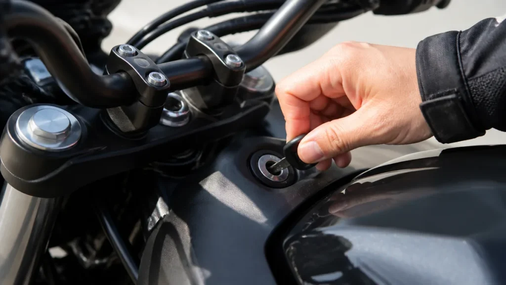 バイクのハンドルロックは意味ない？年1万4,552件の盗難データとかけ方・直し方を解説のアイキャッチ画像