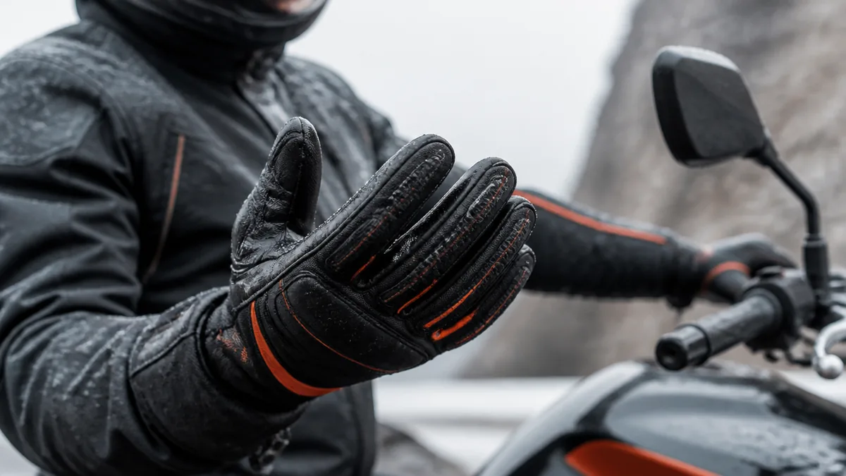 バイクの防寒手袋で指先が冷える原因は3つあるの解説画像
