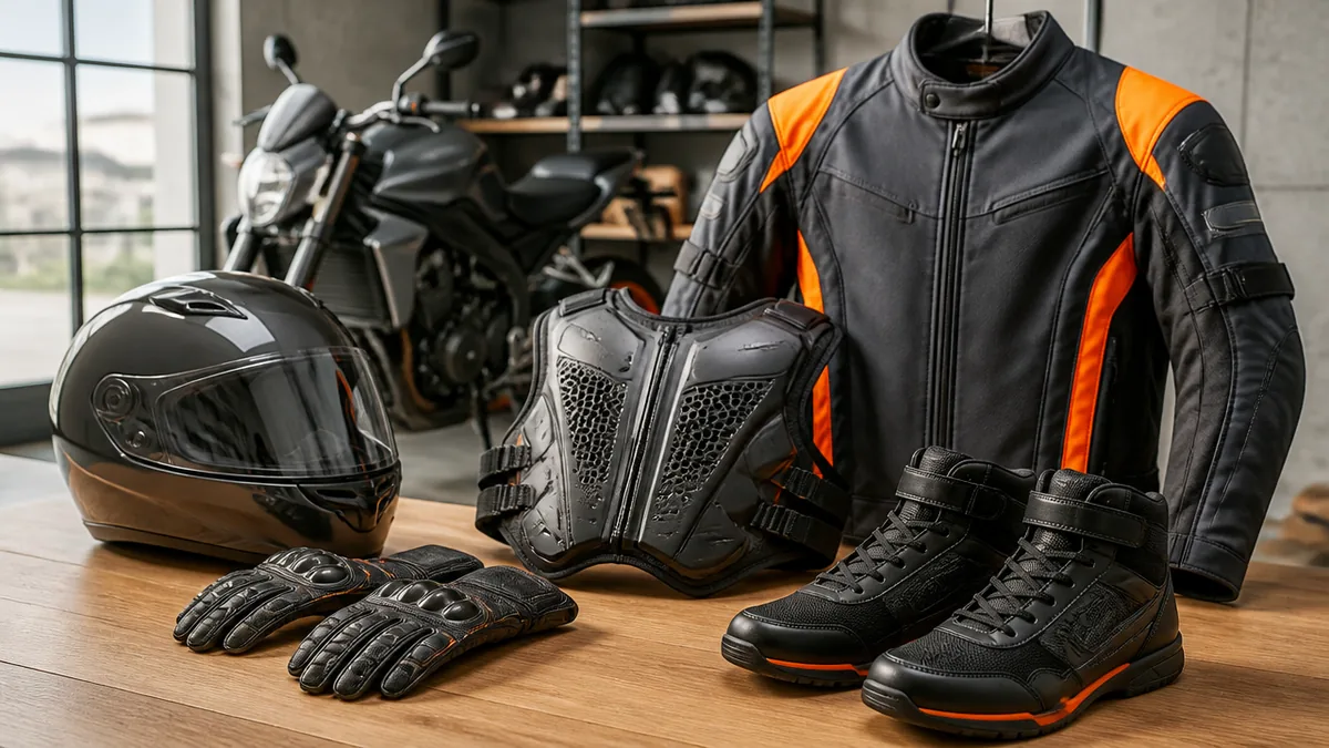 バイク装備はまず「5点セット」で考えるのが近道の解説画像