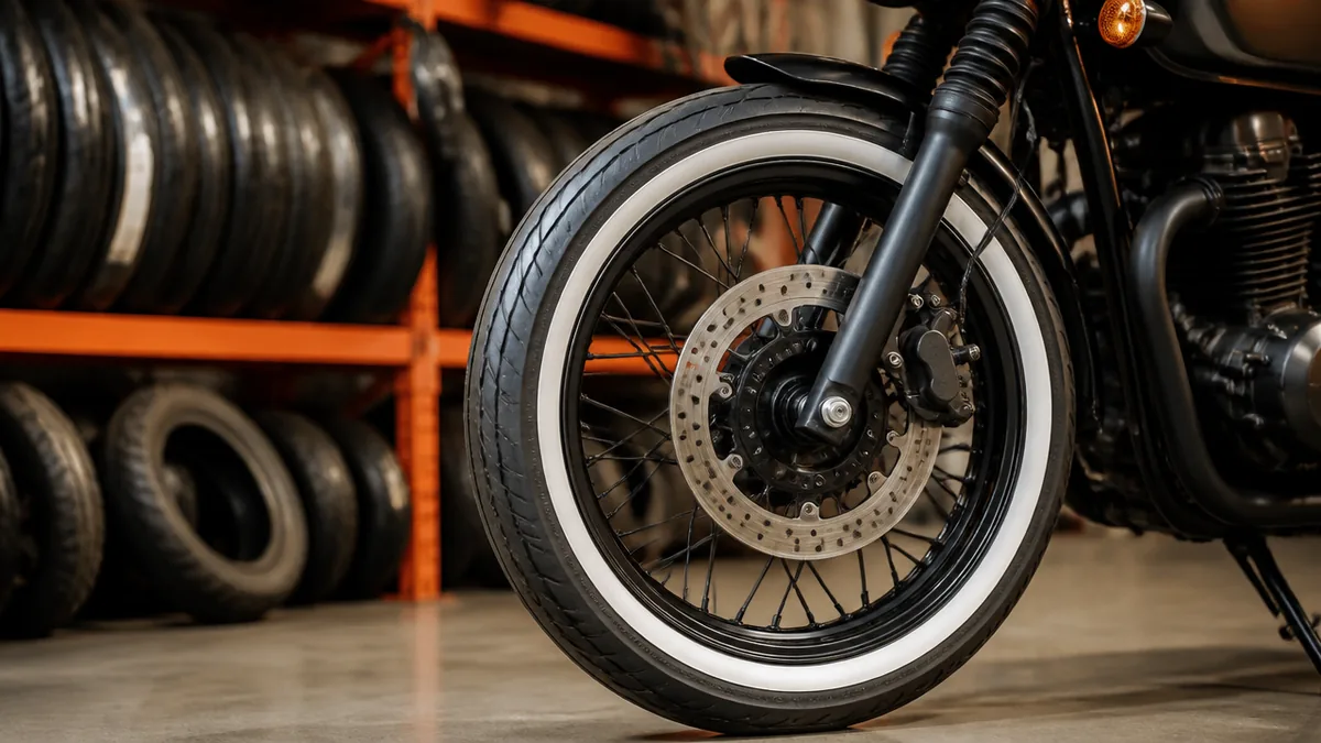 ホワイトレタータイヤとは?バイク用が「ほぼ見つからない」本当の理由の解説画像